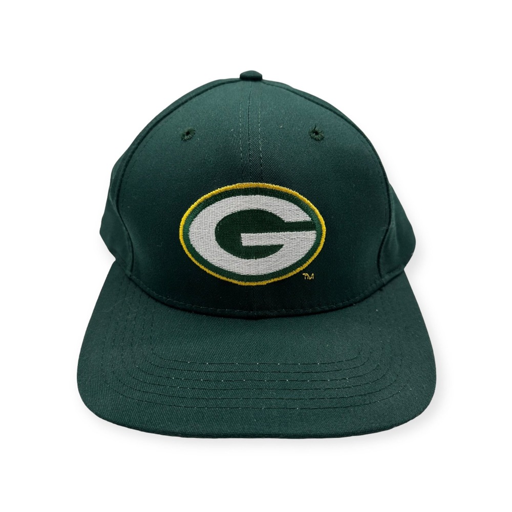 VTG‎ 90s Green Bay Packers NFL Snapback Hat Cap Football USA Made